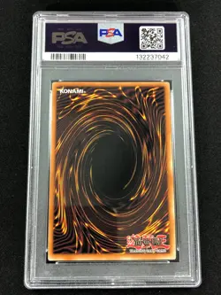 Yugioh 2004 Chaos Emperor Dragon Envoy Of The End 1st IOC-000 PSA 8 Secret Rare - Image 2
