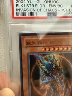 PSA 8 2004 Yugioh Black Luster Soldier - Envoy of the Beginning 1st Ed IOC-025 - Image 2