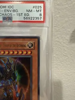 PSA 8 2004 Yugioh Black Luster Soldier - Envoy of the Beginning 1st Ed IOC-025 - Image 3