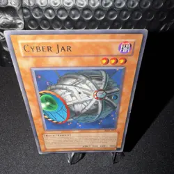 YUGIOH CYBER JAR MRL-077 RARE UNLIMITED ED NM 1996 - Image 5