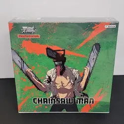 Weiss Schwarz Chainsaw Man English Boostet Box 1st Edition Brand New Sealed - Image 1