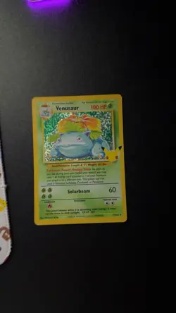 Venusaur 15/102 Celebrations 25th Anniversary Pokemon Card TCG - Image 1