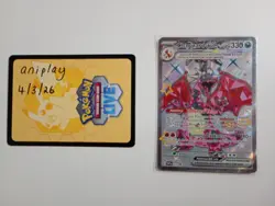 Charizard ex SVP074 Promo LP Pokemon Card - Image 1