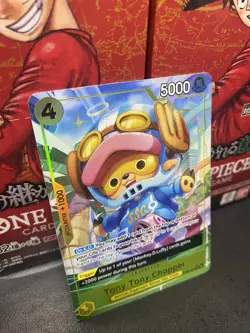Tony Tony Chopper ST29-007 Parallel Starter Deck Promo One Piece Card English - Image 3