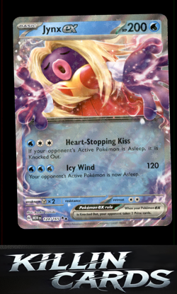 Jynx ex - 124/165 124/165 Pokemon Double Rare SV: Scarlet & Violet 151 Card NM - Image 1
