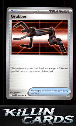 Grabber 162/165 Pokemon Uncommon SV: Scarlet & Violet 151 Card NM - Image 1