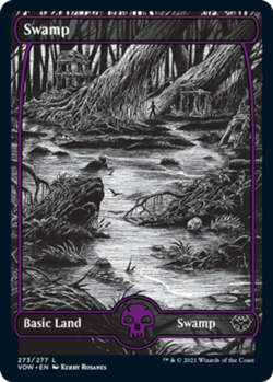 1 x Swamp (273) - Innistrad: Crimson Vow - NM-Mint - MTG - Image 1