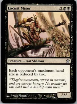 Saviors of Kamigawa #80 Locust Miser - Image 1
