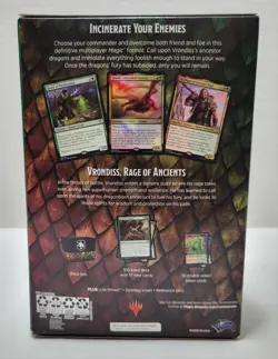 MTG Draconic Rage Commander Deck Sealed Dungeons & Dragons Forgotten Realms - Image 3