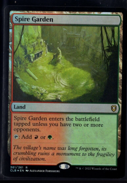 Spire Garden 361/361 Rare Foil Baldur's Gate Magic TCG Near Mint - Image 1