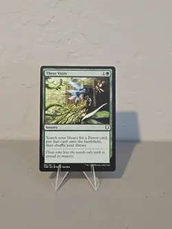 MTG Three Visits NM Commander Legends - Image 1
