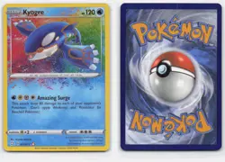 KYOGRE 021/072 AMAZING RARE SHINING FATES POKEMON LIGHTLY PLAYED - Image 3