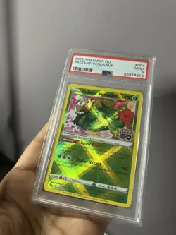 PSA 9 Radiant Venusaur Holo 004/078 Pokemon GO English - Image 3