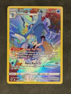 Kingdra TG03/TG30 Pokemon TCG Ultra Rare Astral Radiance Trainer Gallery LP - Image 1