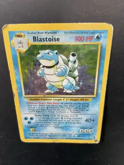 Blastoise 2/102 Base Set Holo Pokemon Card *99p No Reserve* - Image 3