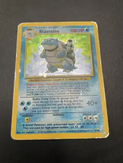Blastoise 2/102 Base Set Holo Pokemon Card *99p No Reserve* - Image 4