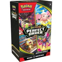 New Sealed Pokemon TCG PERFECT ORDER Booster Bundle Box - 6x Booster Packs! - Image 1