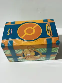 Pokemon TCG Paldea Adventure Chest Sealed Box English 2024 7 Promo 6 Booster - Image 2