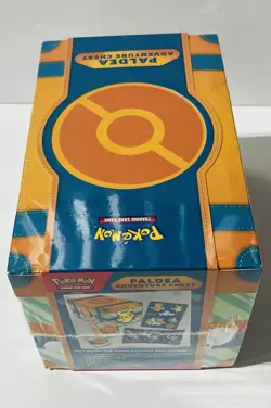 Pokemon TCG Paldea Adventure Chest Sealed Box English 2024 7 Promo 6 Booster - Image 3