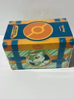 Pokemon TCG Paldea Adventure Chest Sealed Box English 2024 7 Promo 6 Booster - Image 4