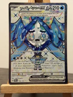 Wellspring Mask Ogerpon ex - 194/167 Twilight Masquerade (Pokemon) Ultra Rare - Image 1