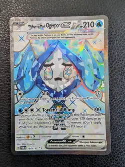 Wellspring Mask Ogerpon ex - 194/167 Twilight Masquerade (Pokemon) Ultra Rare - Image 1