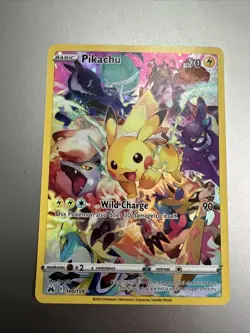 Pokemon Pikachu 160/159 Crown Zenith Secret Rare Holo 70 HP Basic English - Image 2