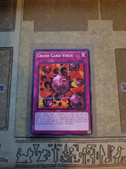 YUGIOH TCG CRUSH CARD VIRUS SR06-EN031 COMMON 1ST EDITION NM - Image 1