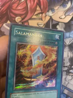 (LTV) YuGiOh Salamandra DDS-006 (SECRET RARE) (Moderately Played) - Image 2