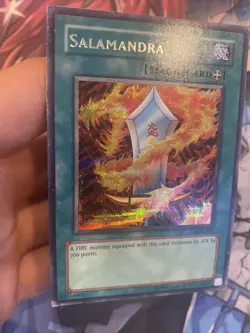(LTV) YuGiOh Salamandra DDS-006 (SECRET RARE) (Moderately Played) - Image 5