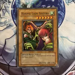 (EF) Yugioh Harpie Lady Sisters MRD-009 Super Rare Unlimited VLP - Image 1
