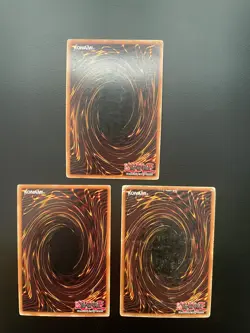 Yugioh Dark Magician Of Chaos + Dark Magician + Dedication IOC SDY Unlim Damaged - Image 2