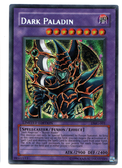 (Heavy Wear) Yu-Gi-Oh! Dark Paladin DMG-001 - Limited Edition Secret Rare - HP - Image 1