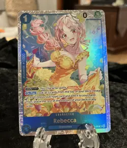 REBECCA (OP15-053) OP15 ADVENTURE ON KAMI'S ISLAND FOIL - ONE PIECE TCG NM SR - Image 3