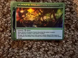 Chaotic 220/222 Ulmar's Projection Cavern Super Rare Holo Foil Location Card - Image 1