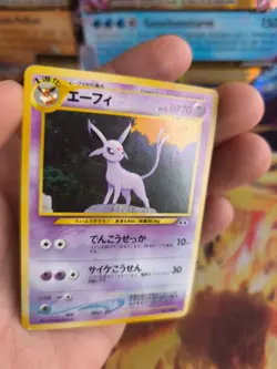 Pokemon Karte Card Psiana Espeon Neo Discovery Promo Wotc japanese NM Missprint - Image 2