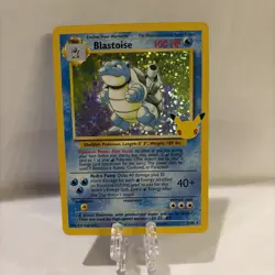 Pokemon TCG Blastoise Celebrations Card 2/102 25th Anniversary Edition NM - Image 1
