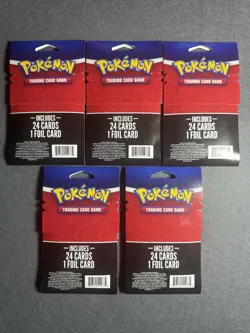 Pokemon mystery/random Packs– 25 Cards Each, 1 Foil Guaranteed - Image 2