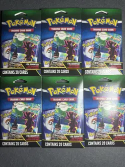 Pokemon Booster Pack 20 Cards Each, 1 Foil Guaranteed - Image 1