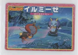 Illumise (vs Volbeat) Japanese Pokemon Topsun Advanced Generation #087 2002 - Image 1