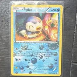 Piplup RC6/RC25 Legendary Treasures 2013 Holo Uncommon Pokemon TCG Card - Image 1