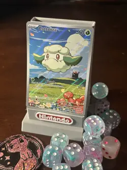 Pokemon TCG Cottonee Card 090/086 White Flare - Image 1