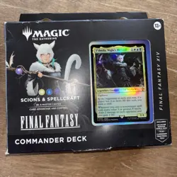 Magic The Gathering Final Fantasy XIV Commander Deck Scions & Spellcraft - Image 1