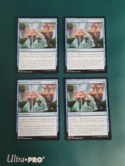 4x MTG Retreat to Coralhelm, Near Mint, English Battle for Zendikar Never Played - Image 2
