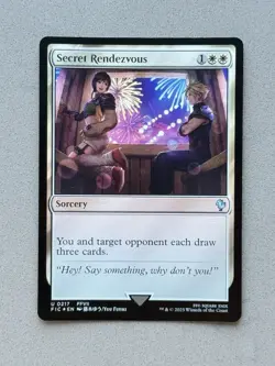 Secret Rendezvous 217 FOIL 0217 Uncommon - MTG Final Fantasy FIC Commander - NM - Image 3