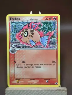 HP Feebas 49/101 Delta Species Dragon Frontiers Pokemon - Image 1