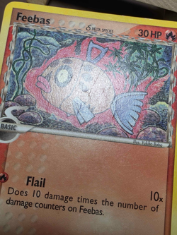 HP Feebas 49/101 Delta Species Dragon Frontiers Pokemon - Image 5