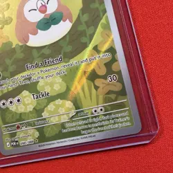 Mega Evolution Perfect Order Rowlet 90/88 Illustration Rare Pokemon Flawless - Image 4