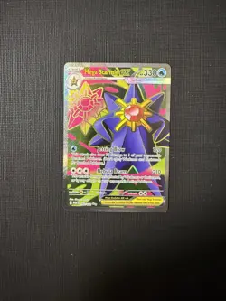 Mega Starmie ex 102/088 Ultra Rare Perfect Order Pokemon Holo NM - Image 1