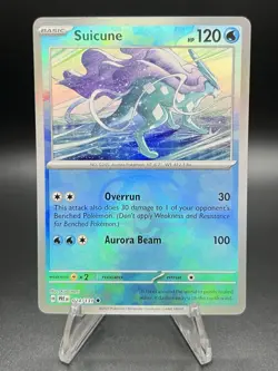 Pokemon TCG Suicune 024/131 Master Ball Reverse Holo Prismatic Evolutions - Image 1